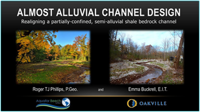 Almost Alluvial Channel Design presentation cover page